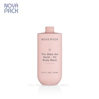Offre Spéciale 250ml 350ml 500ml fond rond lavage du corps douche Gel bouteille cheveux huile Lotion pompe bouteille conditionneur shampooing bouteilles