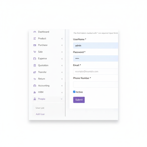 โซลูชันซอฟต์แวร์ ERP ที่ครอบคลุมเพื่อรวม HR สินค้าคงคลังการดำเนินงานและการเงินในธุรกิจของคุณด้วยการวิเคราะห์ - Product Image 1