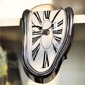 Orologio da Parete Creativo Effetto Sciogliere, Decorazione Casa, Regalo, Stile Surrealista <span class=keywords><strong>Salvador</strong></span> Dalí, Orologio Distorto Surreale - Product Image 3