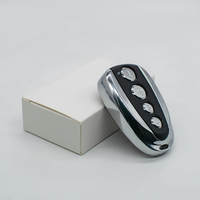 Télécommande de porte de garage DC800N DC1200N 433,92 MHz Code Rolling 4 boutons Cadre métallique Émetteur porte-clés pour ouvre-porte