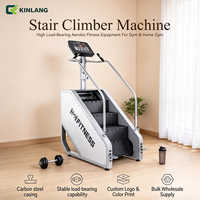 Machine de step verticale pour grimper les escaliers avec logo personnalisé, pour salle de sport commerciale ou exercices cardio à domicile