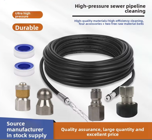 Nouvelle buse de nettoyage <span class=keywords><strong>haute</strong></span> <span class=keywords><strong>pression</strong></span> <span class=keywords><strong>Lavor</strong></span> Kaichi Série K pour canalisations d'égout et de drainage, durable, vente en gros - Product Image 5