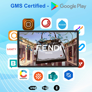 Treo Tường Ultra-Mỏng 21.5 Inch Màn Hình Cảm Ứng Thông Minh LCD Bảng Điều Chỉnh Điện Dung Máy Tính Bảng <span class=keywords><strong>Android</strong></span> 14 Máy Tính Bảng 4 + 64GB Cho Doanh Nghiệp Showcase - Product Image 4