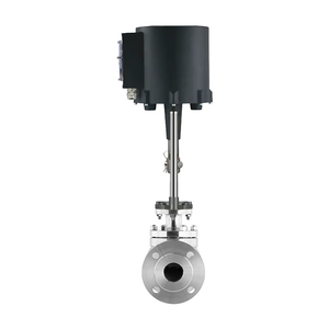 Válvula de control de una sola placa de acero inoxidable 304 con conexión de brida, regulación de porcentaje igual, 220V CA - Product Image 3