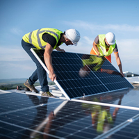 Srsolar 144 cellules PERC 550 W panneaux solaires monocristallin 500 wat panneau solaire mono 550 watts avec 25 ans de garantie