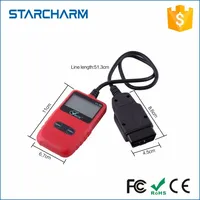 Escáner de Diagnóstico de Motor VC309 OBD2 con Pantalla Digital, Compatible con 5 Idiomas