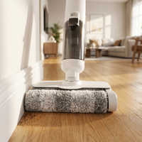 Aspirateur sans fil QS7 RedKey pour sols humides et secs, multi-surfaces, auto-nettoyant, sans fil, laveur de sols, aspirateur à main, pour la maison, la voiture, l'extérieur