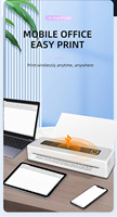 Nouvelle arrivée Portable 2in 3in 4in imprimante d'étiquettes en papier auto-adhésif A4 A5 étiquette thermique imprimante populaire pour le bureau et la maison