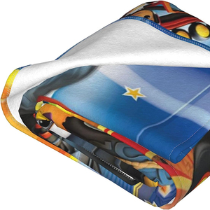 <b>Car</b> Design <b>Blanket</b> Monster Printed <b>Blanket</b> 50x60 Winter Ultra-Soft Micro Warm Bedroom Flannel Throw <b>Blankets</b> - Product Image 1