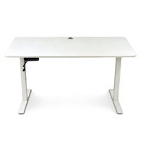 Bureau électrique réglable en hauteur, cadre de bureau assis-debout à moteur unique, ergonomique, pour bureau à domicile, vente en gros