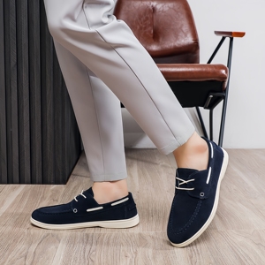 Scarpe Casual da <span class=keywords><strong>Uomo</strong></span> Dreamy Stark in PU con Lacci, di Marca di Moda di Alta Gamma, Traspiranti, Stile Tods, per la Guida - Product Image 1