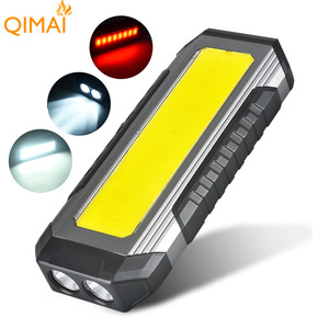 Projecteur de travail Qimai Cob 4000Mh rechargeable, portable, à LED, avec crochet magnétique pour utilisation en atelier - Product Image 1