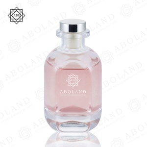 Fsile-bouteille de parfum cylindrique en verre, avec couvercle en plastique et prise intérieure, 130ml - Product Image 3