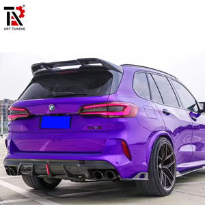 Aileron arrière en fibre de carbone sèche F95 X5M pour pare-chocs de voiture BMW 2019-2025, becquet de toit - Product Image 6