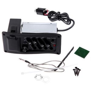 Equalizzatore EQ a 4 bande Pickup piezoelettrico EQ-7545R preamplificatore preamplificatore per chitarra acustica Pickup - Product Image 2