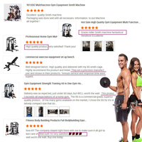 Banc de musculation commercial réglable pour exercices de gym, chaise romaine pour gluteus et ischio-jambiers