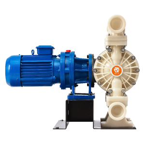 GODO High Efficiency DBY3S-65F Operated Water Transfer <b>Pump</b> Double Diaphragm with Fluorine Plastic for Chemical Use - Product Image 4
