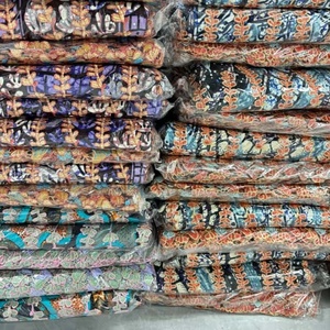 Tela de Encaje Bordado Africano Nigeriano de Algodón, Exquisito Bordado Floral 3D, Tela de Encaje Africano, Material <span class=keywords><strong>para</strong></span> Ropa Tradicional - Product Image 3