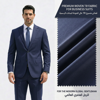 Tela de poliéster y viscosa TR 80/20 de 300 g/m², tejido de sarga, tela para trajes musulmanes, tela para trajes árabes, tela ecológica para thobe árabe.