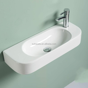 Chất lượng cao Lave-Mains wastafels fonteinen treo tường bên trái tay phải phòng tắm bồn rửa - Product Image 1