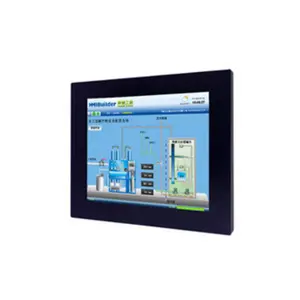 شاشة لمس مقاومة مخصصة 19 بوصة XGA TFT LCD تصميم مدمج من دون مروحة لوحة صناعية للكمبيوتر