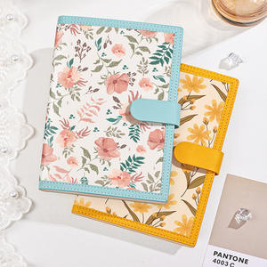 Carnet de notes/journal floral esthétique A5 GF pour filles et étudiantes, en boîte, en stock - Product Image 3
