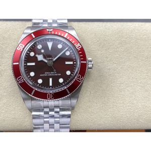 Reloj Mecánico de Buceo Digital a Prueba de Agua de Súper Calidad, Caja de Cerámica de 39 mm, Correa de Acero Inoxidable, Jubilee Rojo - Product Image 2
