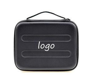 Handmade tên thương hiệu dây kéo Mang trường hợp bán buôn giá rẻ da trường hợp khó khăn không thấm nước Tính năng PU Chất liệu Eva Túi trường hợp chải chuốt - Product Image 2