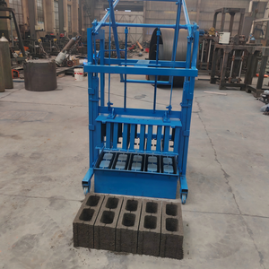 Hot Sale Manual Interlock Block Making Machine 14-Time Oil-Free Hydraulic Home Use <b>Paving</b> Production - Product Image 3