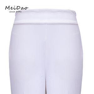 Delle signore Lunga <span class=keywords><strong>Palazzo</strong></span> <span class=keywords><strong>pantaloni</strong></span> Larghi del Piedino Bianco Dei <span class=keywords><strong>Pantaloni</strong></span> <span class=keywords><strong>A</strong></span> Vita Alta - Product Image 3