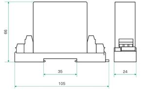 แอมมิเตอร์เซ็นเซอร์กระแสไฟฟ้าสำหรับมอเตอร์จ่ายไฟโทรคมนาคม - Product Image 2