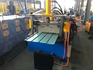 2023년형 아연도금 강판 프로파일 금속 지붕 타일 성형기 (PLC 제어 포함) - Product Image 4