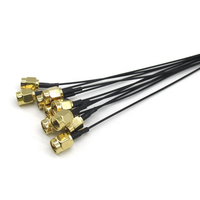 Câble adaptateur RP-SMA mâle vers IPX/UFL en gros, câble coaxial d'antenne personnalisé, câble RF à faible perte 50 Ohm, câbles de communication Pigtail