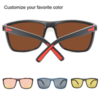 New Fashion Polarized UV400 Classic Sun Glasses Men PC Frame Driving Travel Fishing Factory Direct Sale Custom logo Sunglasses