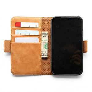 <span class=keywords><strong>Funda</strong></span> de Piel Genuina Desmontable 2 en 1 <span class=keywords><strong>con</strong></span> Diseño de Lujo y <span class=keywords><strong>Tapa</strong></span> Magnética Doble para Teléfono X 11 12 Pro Max - Product Image 4