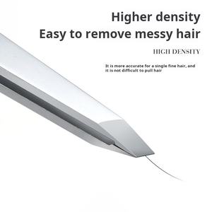 Hoge Kwaliteit Custom Roestvrij Staal Wenkbrauw & Wimper Pincet Make-Up Wenkbrauw Pincet Met Verpakking - Product Image 3