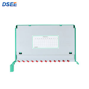 Boîtier ODF 19 pouces pour montage en rack, avec 12, 24, 48, 72 ou 96 ports LC SC FC <span class=keywords><strong>ST</strong></span> UPC APC PC Duplex Simplex, adaptateur de raccordement, pigtail - Product Image 6