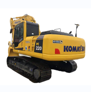 Excavadora Komatsu de alta calidad usada, equipo de movimiento de tierras de 22 toneladas de Japón, los componentes principales incluyen motor - Product Image 1