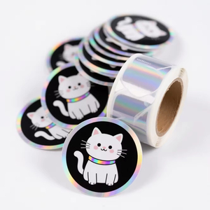 Customized <b>Logo</b> Label Oval Label <b>Sticker</b> for Small Business - Product Image 4