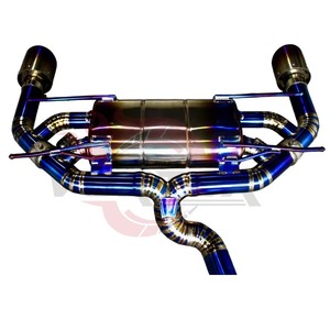 Escape Valvetronic Vortex Titanium para Toyota GT86 Subaru BRZ, Silenciador de Alto Rendimiento Catback con Puntas Azules - Product Image 6
