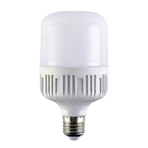 หลอดไฟ LED แบบ T 50 วัตต์ เส้นผ่านศูนย์กลาง 120 มม. ขั้ว E27 แรงดันไฟฟ้า AC165V-265V ชิป SMD2835 พลาสติก PP 2700K-6500K CRI80 1800lm สำหรับคลังสินค้า - Product Image 1