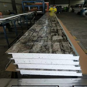 Paneles de pared aislados EPS resistentes al fuego, tablero tallado de Metal, Villa, Hospital, escuela, <span class=keywords><strong>vivienda</strong></span>, aplicación Exterior, paneles sándwich - Product Image 5