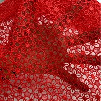Tissu en dentelle de nylon français de haute qualité, motif cordon, matériau textile pour robe de mariée, robe de soirée pour femme