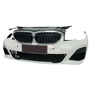 Adecuado para <span class=keywords><strong>BMW</strong></span> Serie 3 <span class=keywords><strong>316</strong></span> 318 320 325 G20 G28, Rejilla Frontal, Marco de Parachoques Delantero, Conjunto de Faros Delanteros - Product Image 1