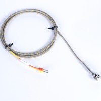 K Type Thermocouple Custom Stainless Steel Metal Probe Temperature Sensor for Plastic Machinery High Pressure Environment