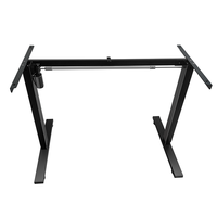 Bureau électrique ergonomique réglable en hauteur, personnalisé OEM/ODM, en acier inoxydable, pour usage commercial