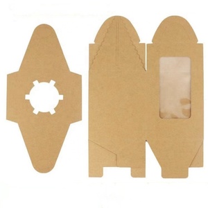 กล่องกระดาษคราฟท์สำหรับงานแต่งงาน กล่องใส่อาหาร กล่องใส่ผลไม้ กล่องอาหารกลางวัน กล่องใส่เค้ก พร้อมหน้าต่างใส - Product Image 6