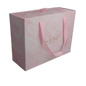 Packing box Hand drawer box portable drawer valentine clothes dress birthday gift packing box