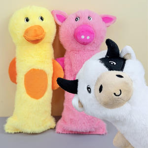 Juguete de Peluche para Perros con Dispensador de Premios de Algodón Extraíble y Función Interactiva de Olfateo para Perros y Bebés - Product Image 3