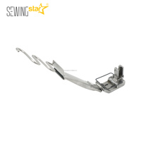 380 Double aiguille point de verrouillage machine à coudre pied presseur extracteur autocollant pressage pied ceinture extracteur TB-458 extracteur dossier